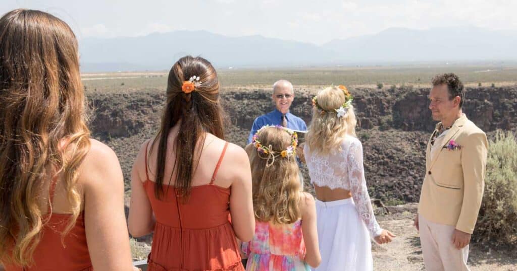 A destination micro wedding at the Gorge