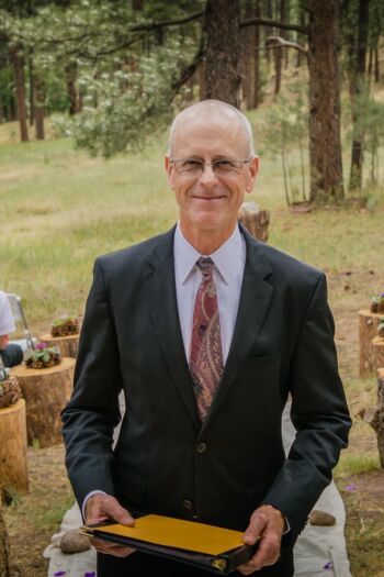 Wedding officiant Dan Jones