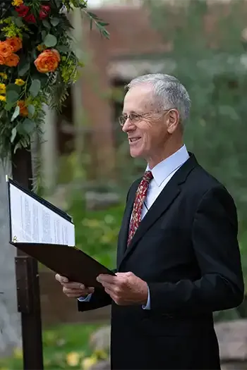 Dan Jones, wedding officiant in Taos New Mexico
