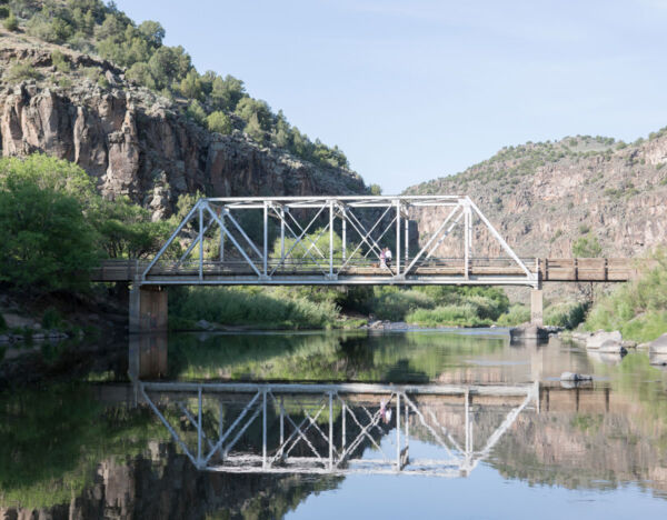 The John Dunn Bridge in Taos