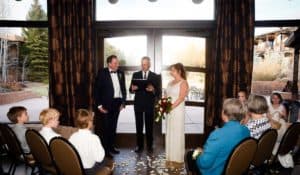 A small wedding at El Monte Sagrado